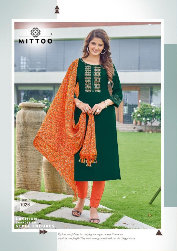 Mittoo Bansri Vol 3 New Designer Kurti With Bottom Dupatta Collection